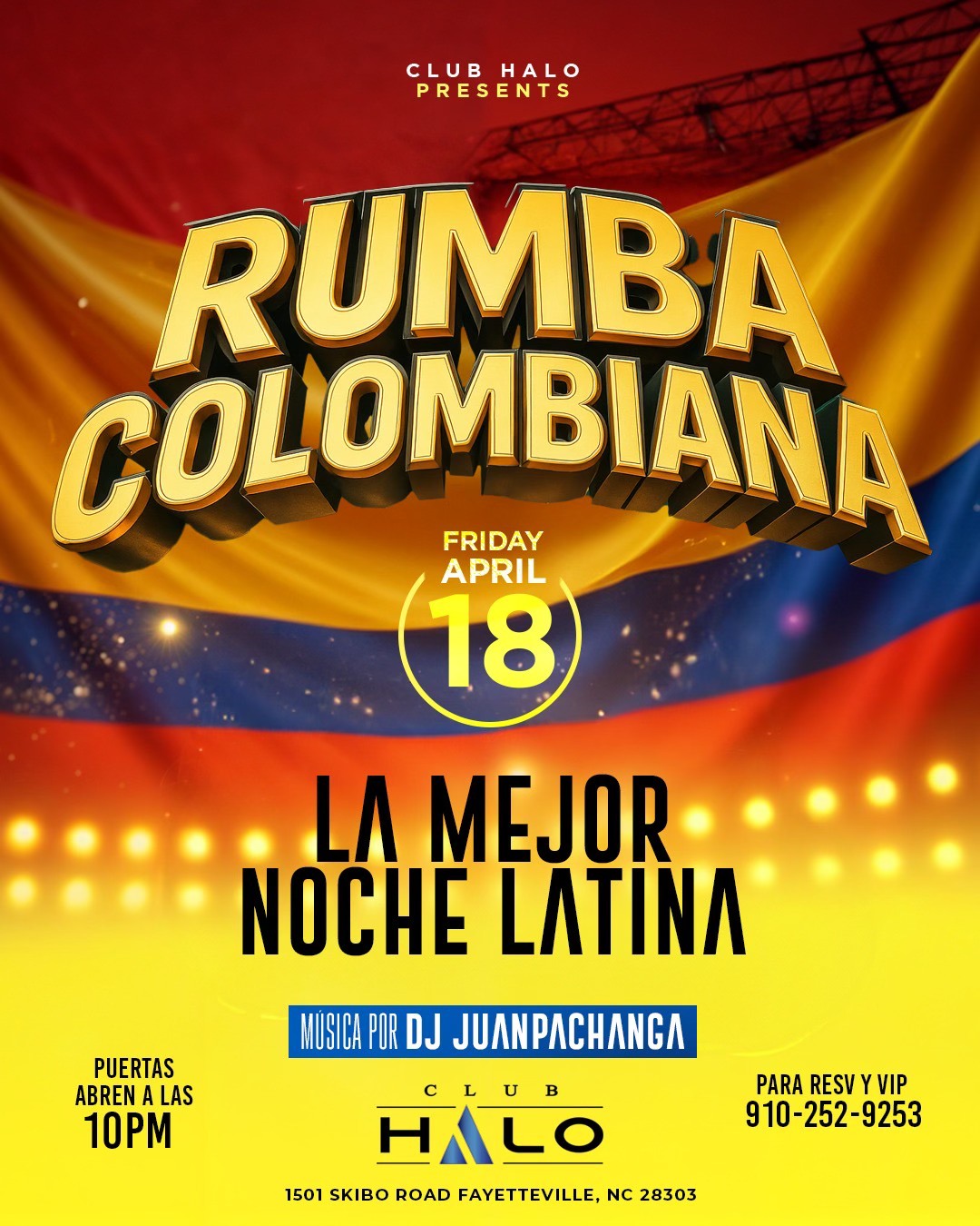 Club Halo Presents Rumba Colombiana