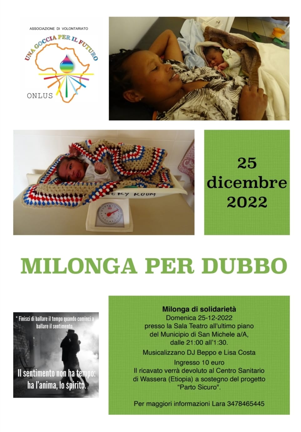 Milonga di Solidarietà per Dubbo