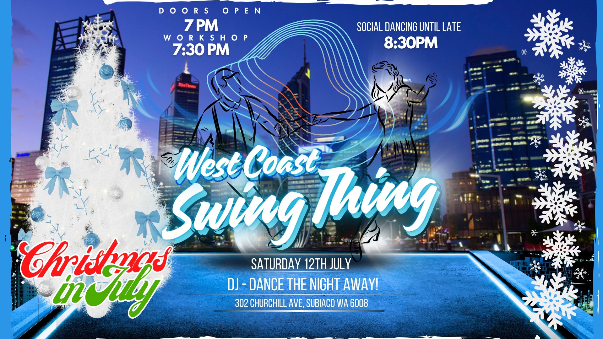 West Coast Swing Social - July