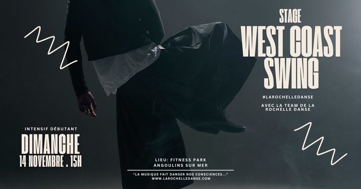 Stage Intermédiaire de West Coast Swing à La Rochelle