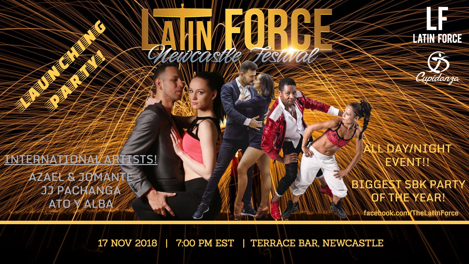 Latin Force Newcastle Festival launching party!