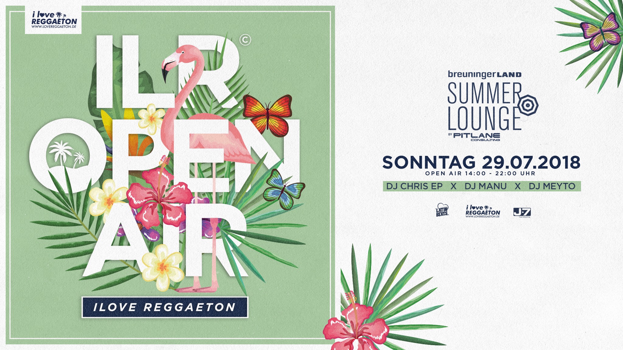 So 29.07 x ILR OPEN AIR x Sunday & Latinbeats x Sindelfingen