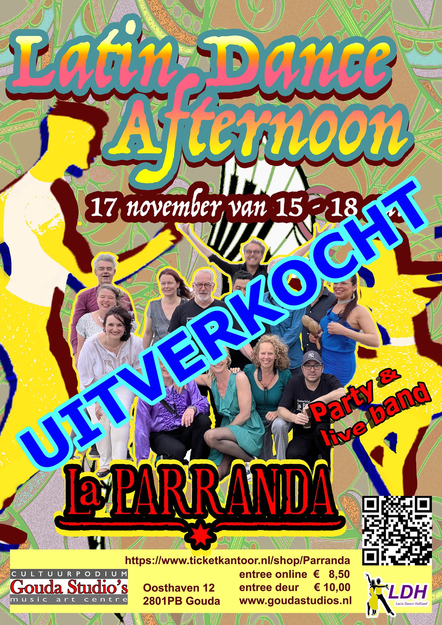Salsaband La Parranda; Live party @ the Latin Dance Afternoon UITVERKOCHT!