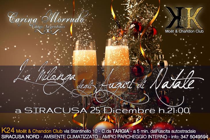 Gran Gala degli Auguri di Natale by CarinaTango a Siracusa
