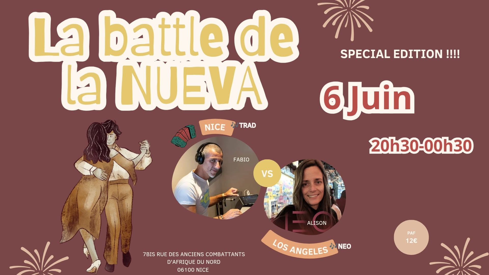 Milonga La Nueva Spécial Édition La Battle