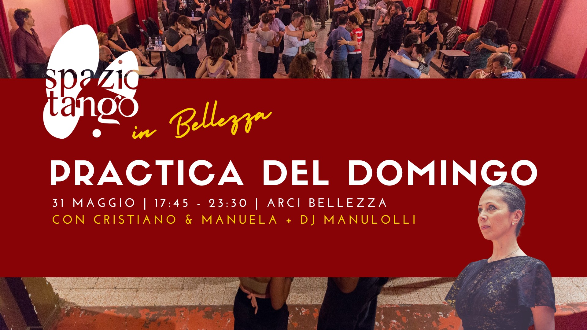Practica del Domingo! Il Tango all'Arci Bellezza Dj Manulolli