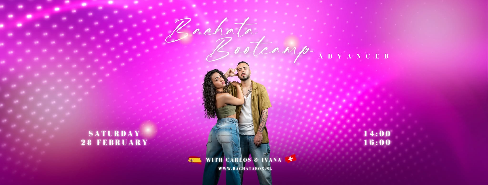 Bachata Advanced Bootcamp by DJ Carlos & Ivana (Spain & Switzerland))