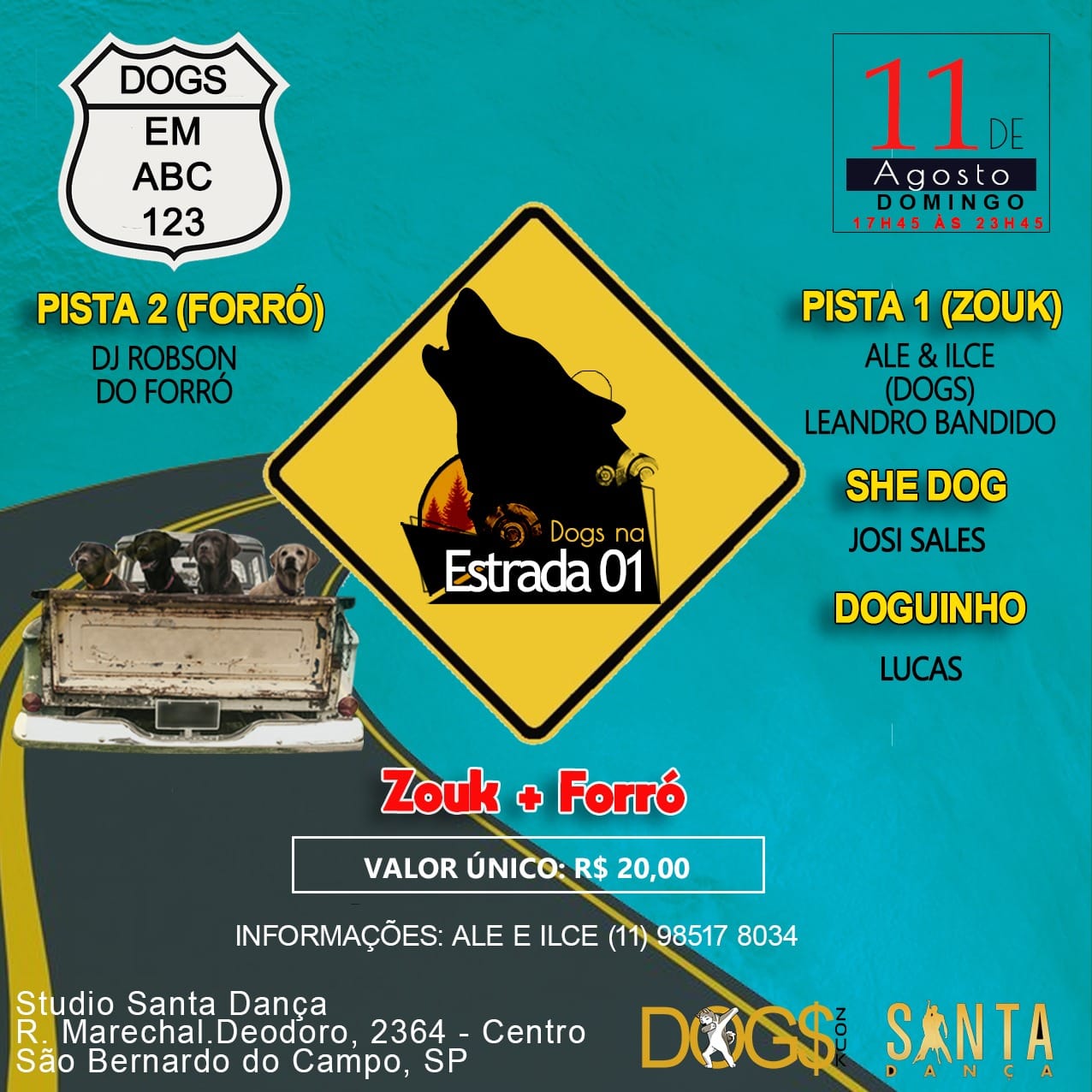 Na Estrada 01 - DoGS in Abc, 123