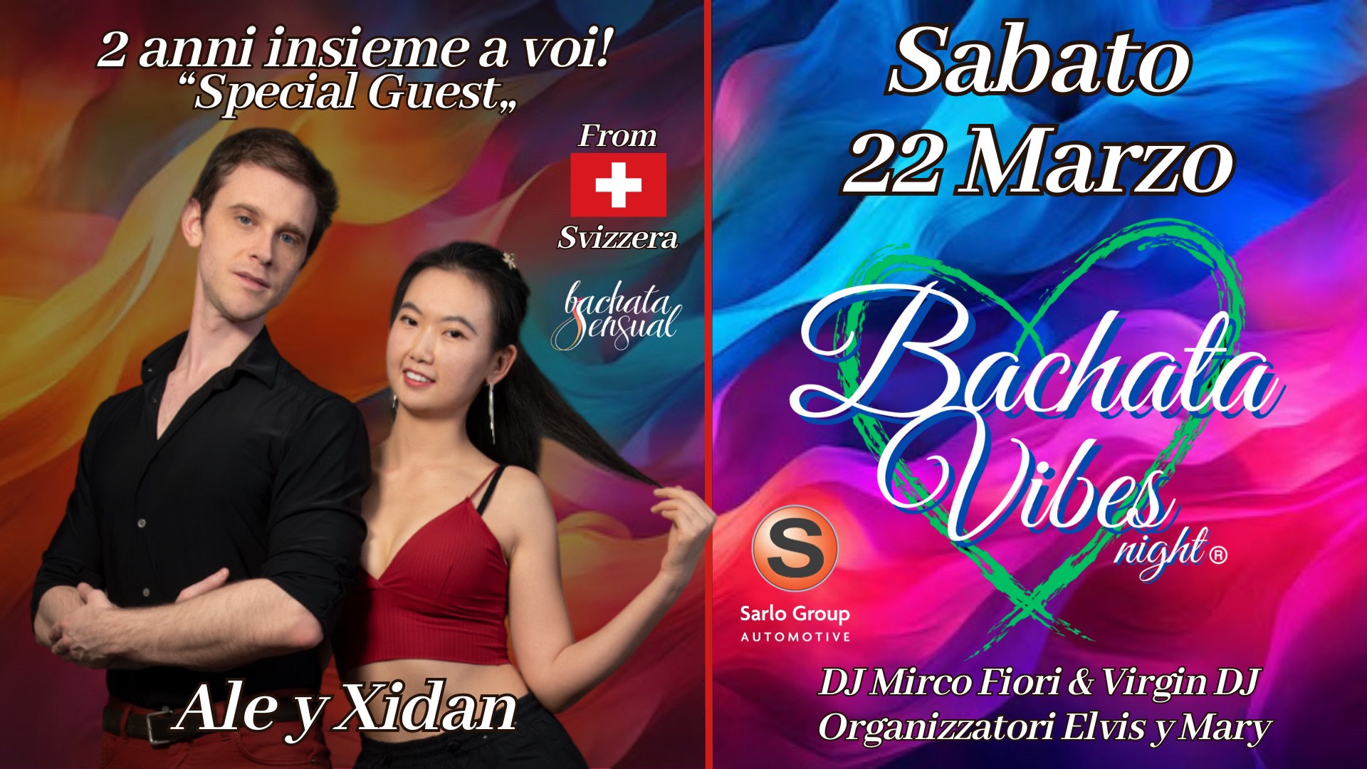 Bachata Vibes Night®️ 🇨🇭ALE y XIDAN🇨🇭