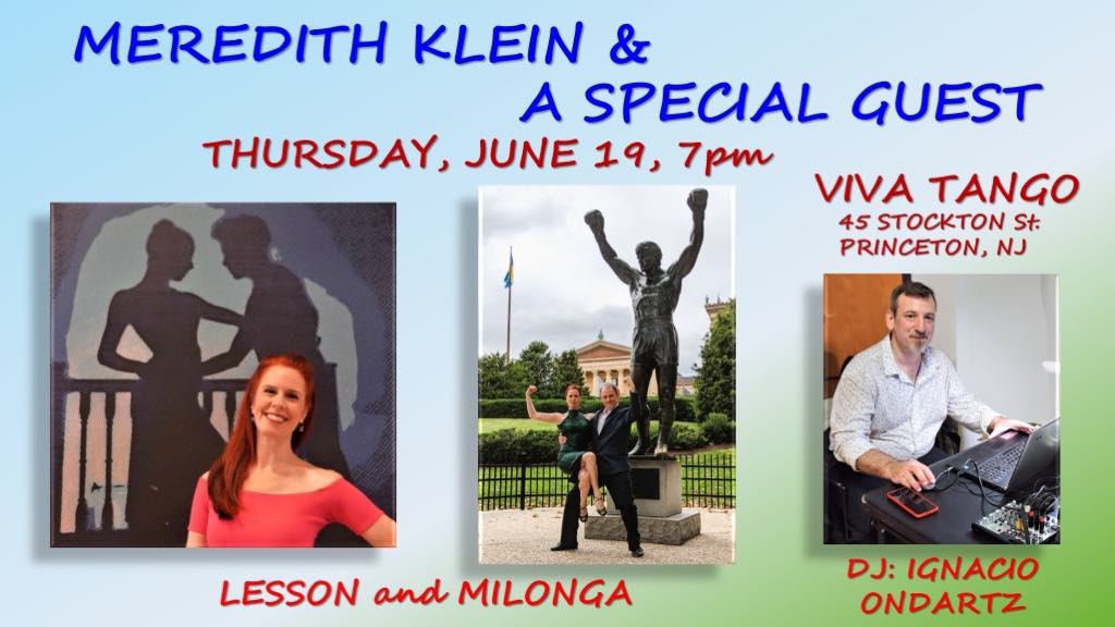TANGO LESSON and MILONGA with DJ