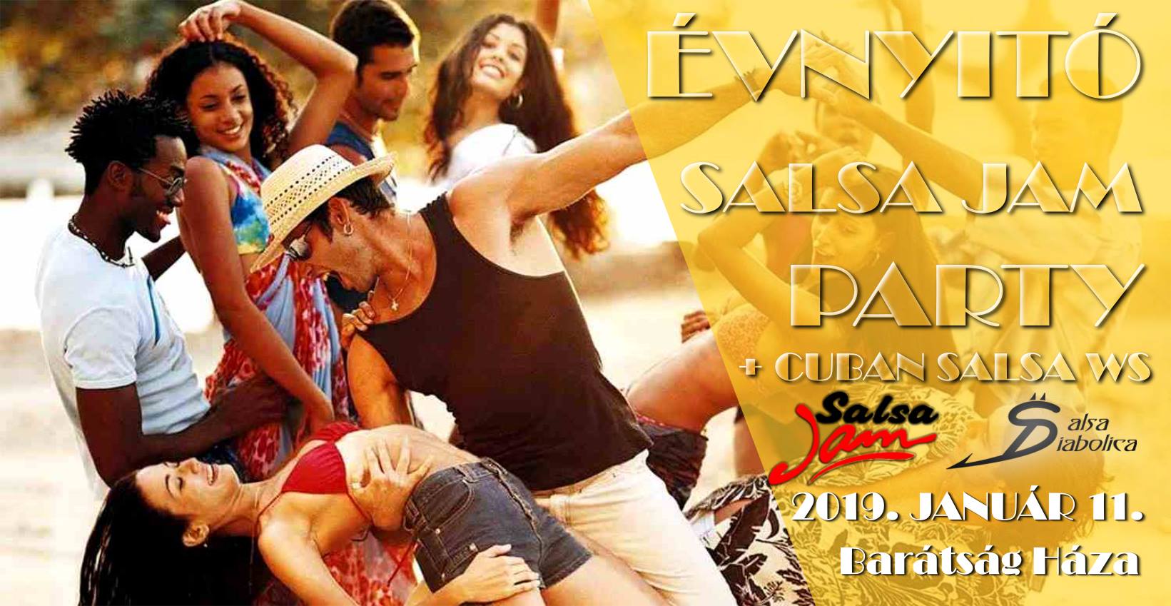 Évnyitó Salsa Jam party!