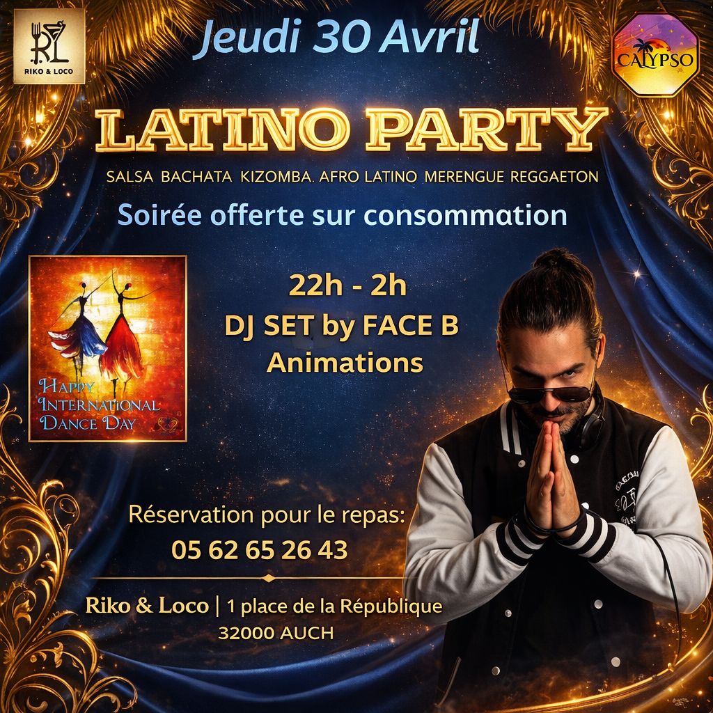 💥LATINO PARTY💥 Riko loco & Calypso