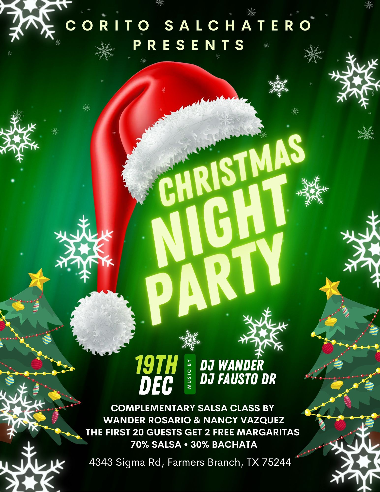 Corito Salchatero Presents: Christmas Night Party