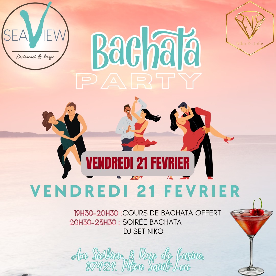 Soirée BACHATA au Seaview - Vendredi 21 fevrier