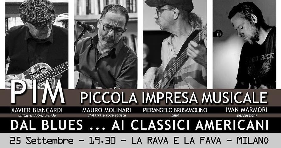 Blues alla Rava Domenica 25 settembre dalle 19๐ถ