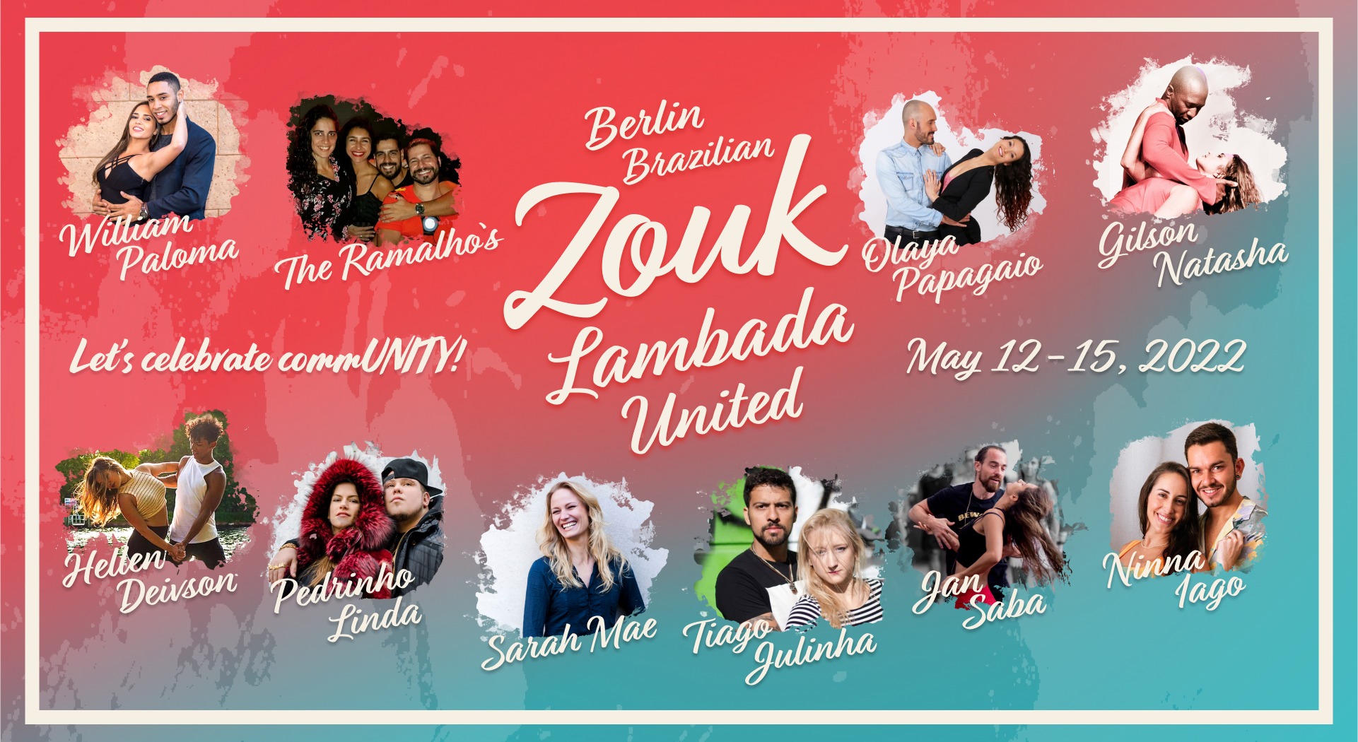 Berlin Brazilian ZOUK LAMBADA United - MAY 12 - 15 2022