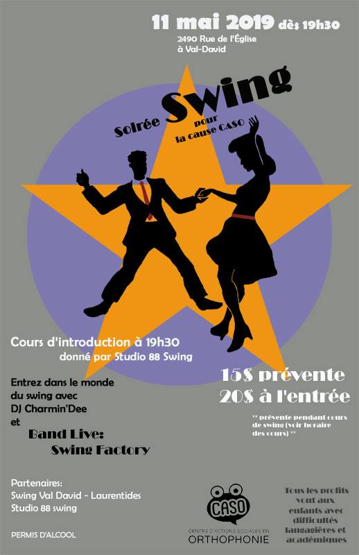 Soirée swing pour la cause CASO