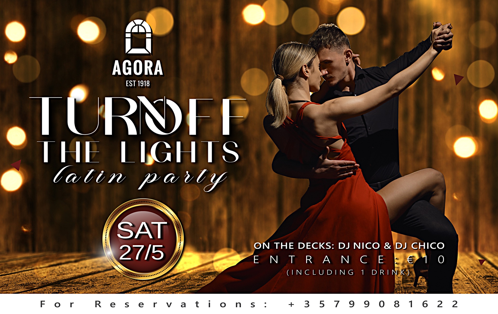 TURN OFF THE LIGHTS - LATIN PARTY ππΊ