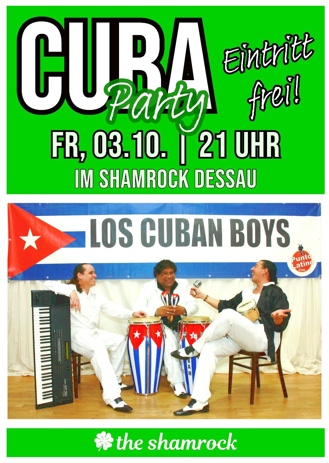 CUBA Party im SHAMROCK DESSAU