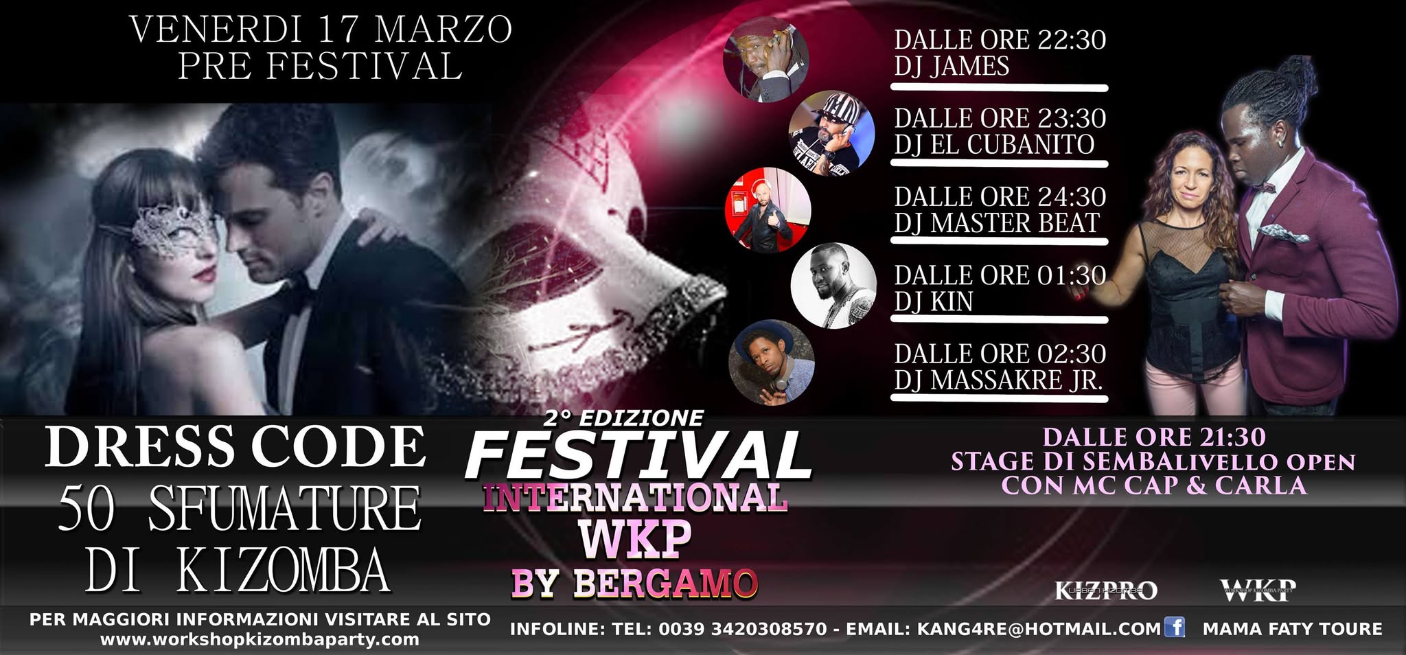 Pre Festival (Bergamo International Workshop Kizomba Party)