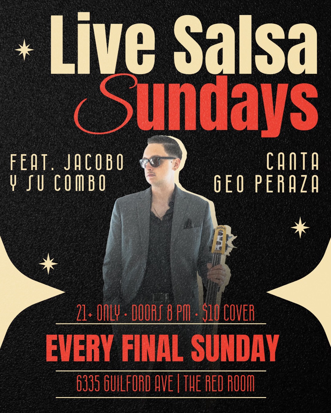 LIVE Salsa Sundays ft. Jacobo y Su Combo