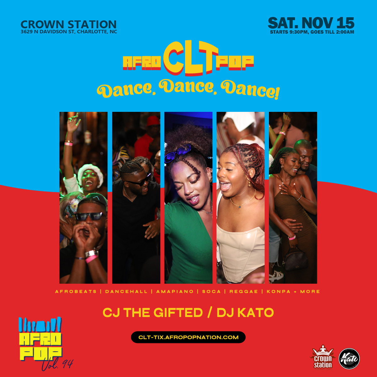 AfroPop! Charlotte, Vol.94: Dance, Dance, DANCE!