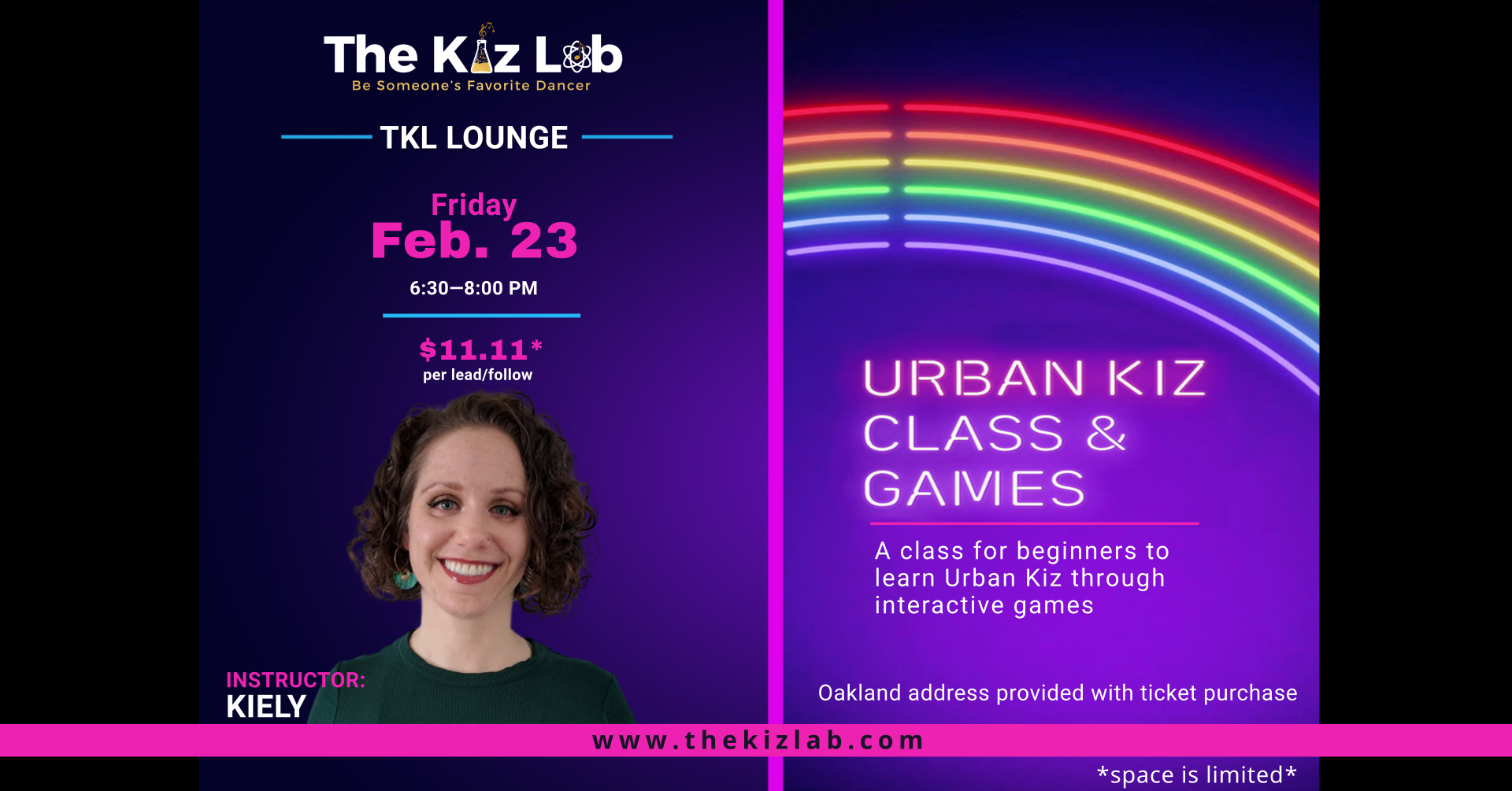 TKL Lounge: Urban Kiz Class & Games