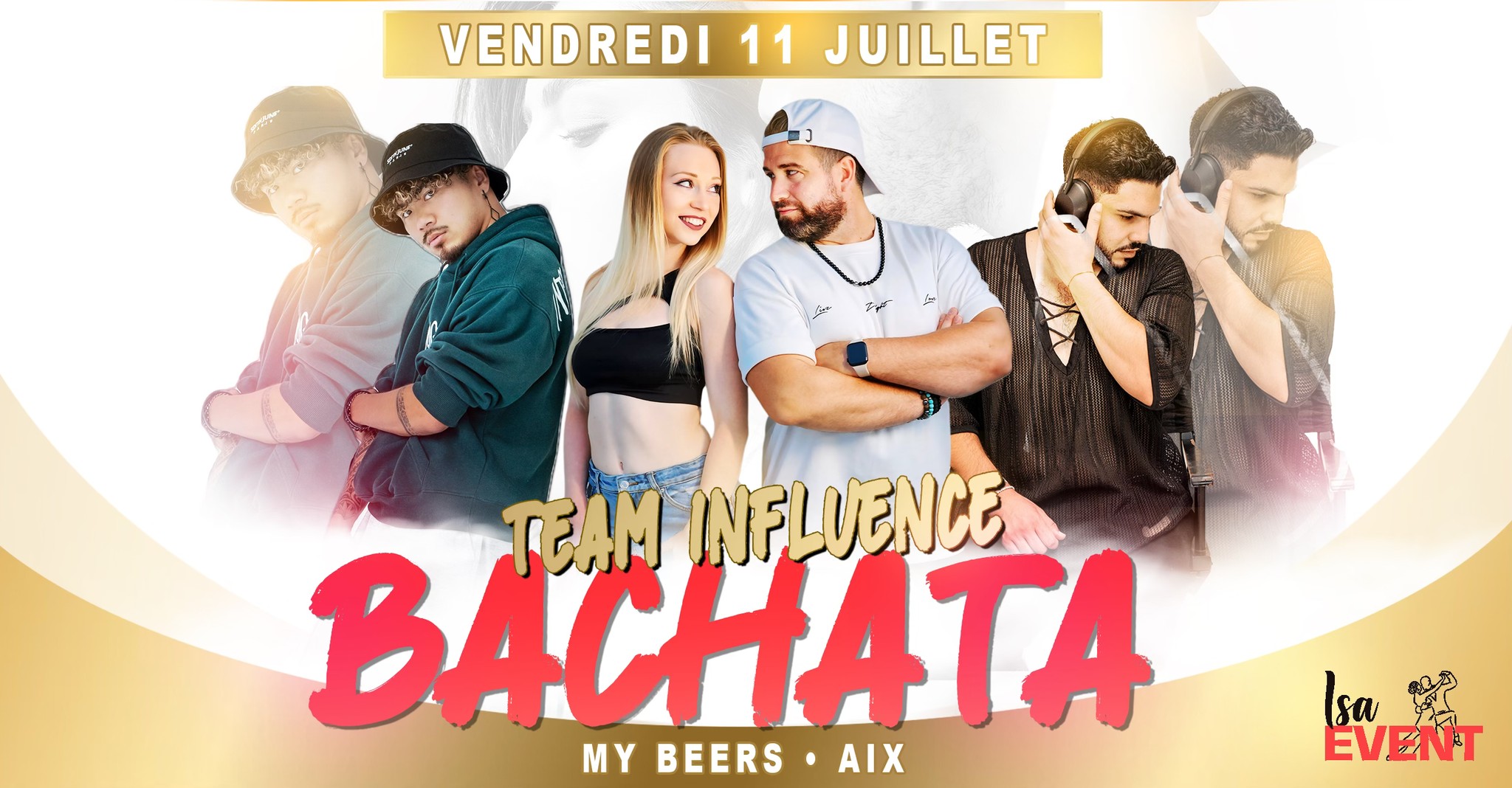 EDITION SPÉCIALE • Soirée 100% Bachata • Avec la Team Influence
