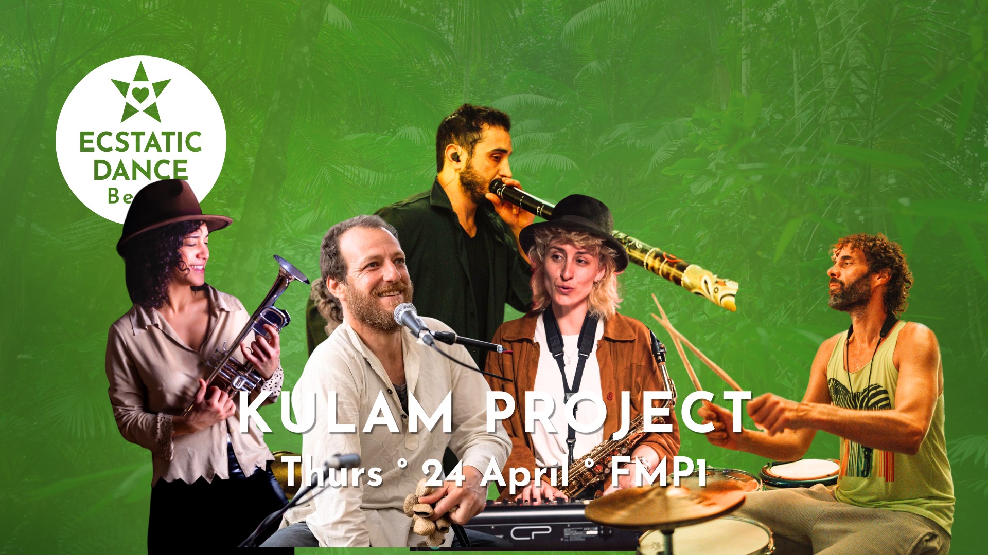 ECSTATIC DANCE KULAM PROJECT & CACAO CEREMONY 24 APRIL FMP1