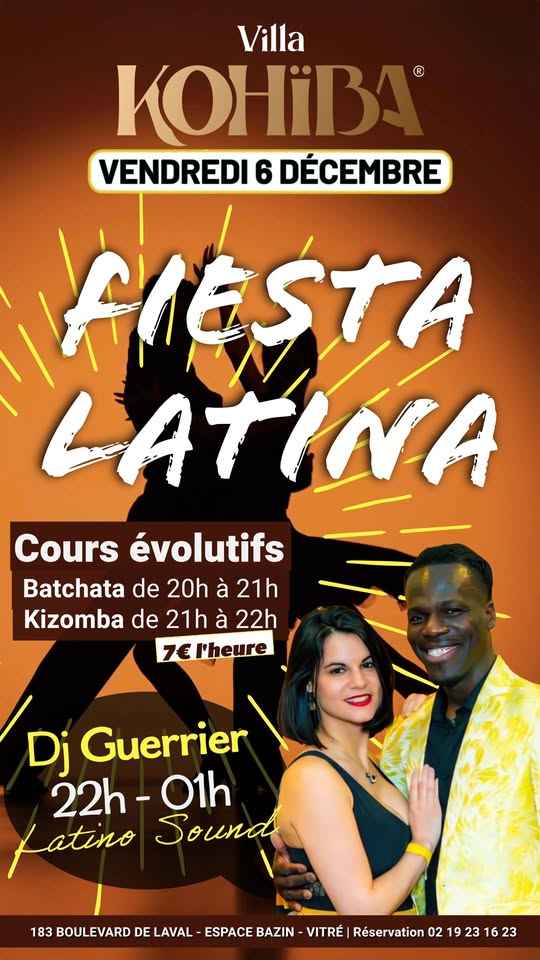 Villa Kohïba Fiesta Latina SBK