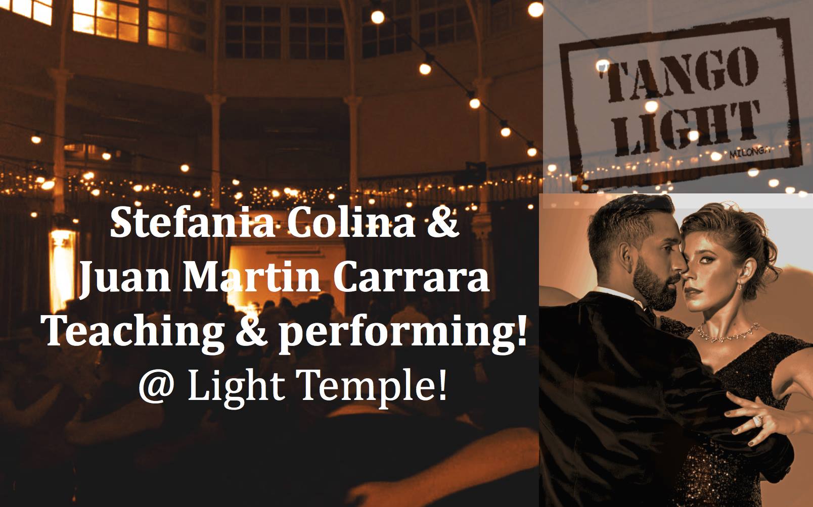 Big summer party at the Light with Juan & Stefania