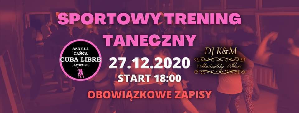 Sportowy trening taneczny w Cuba Libre