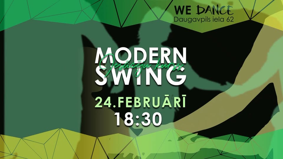 Modern Swing West Coast Swing iesācēju kurss