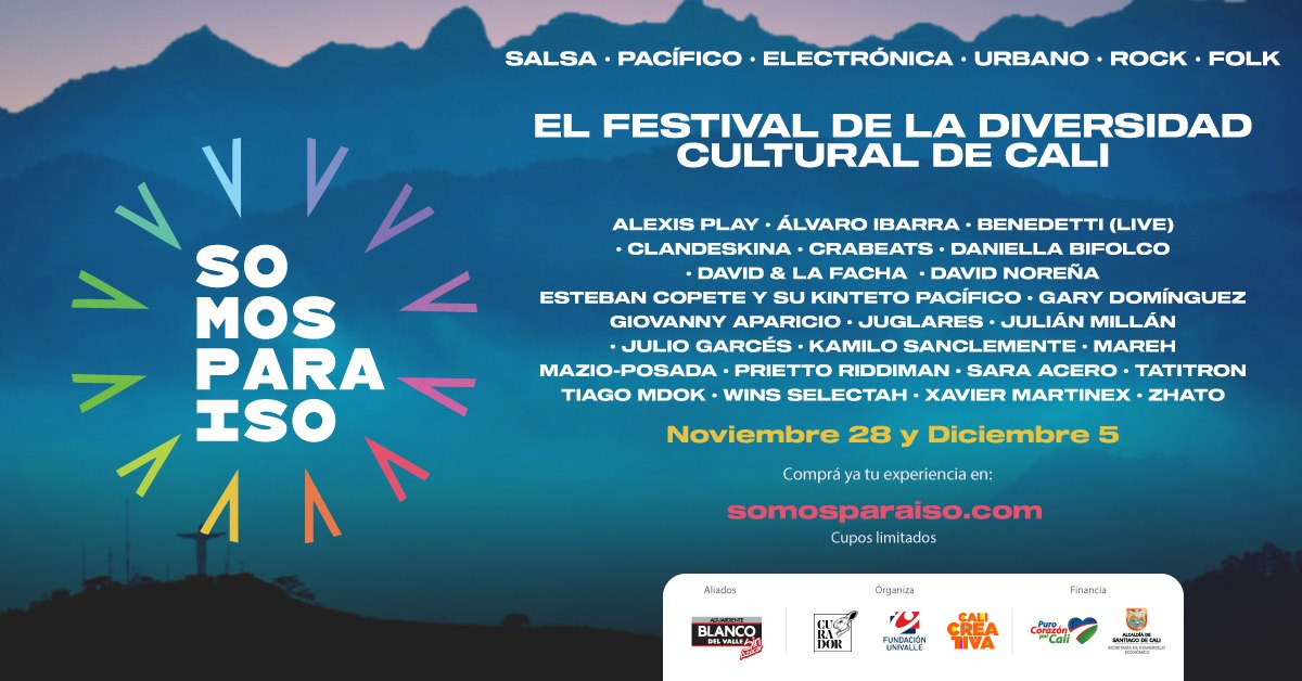 SOMOS PARAISO - Festival de la diversidad Cultural de Cali