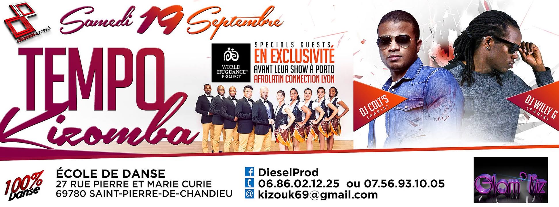 ★★ AFTER HOLLIDAYS - TEMPO KIZOMBA avec DJ COLT'S et DJ WILLY G ★★