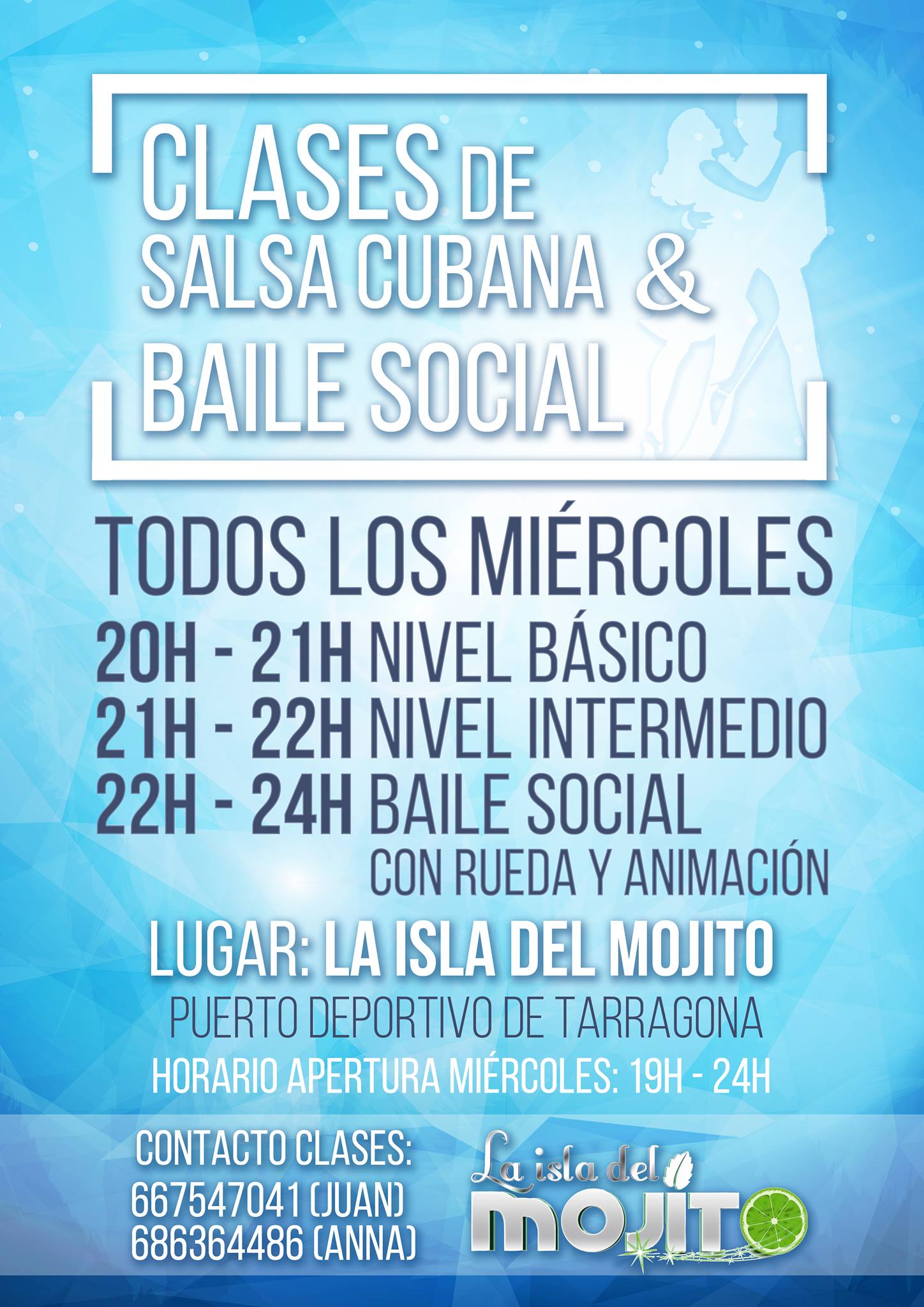 Clases de salsa cubana y baile social