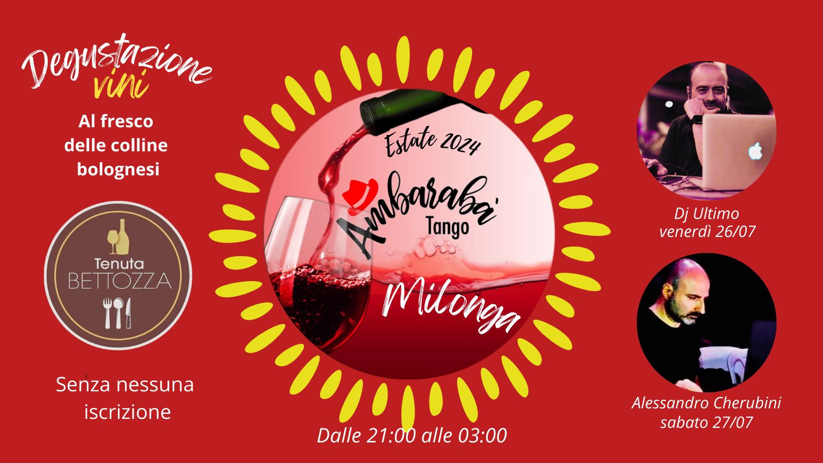 Degustazione Vini & Tango