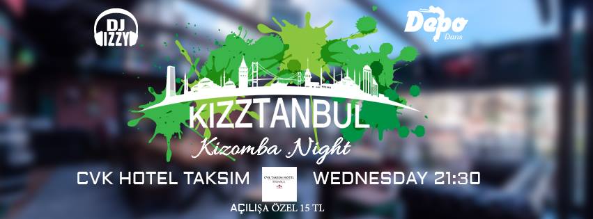 Kizztanbul Kizomba Party @CVK Taksim Teras