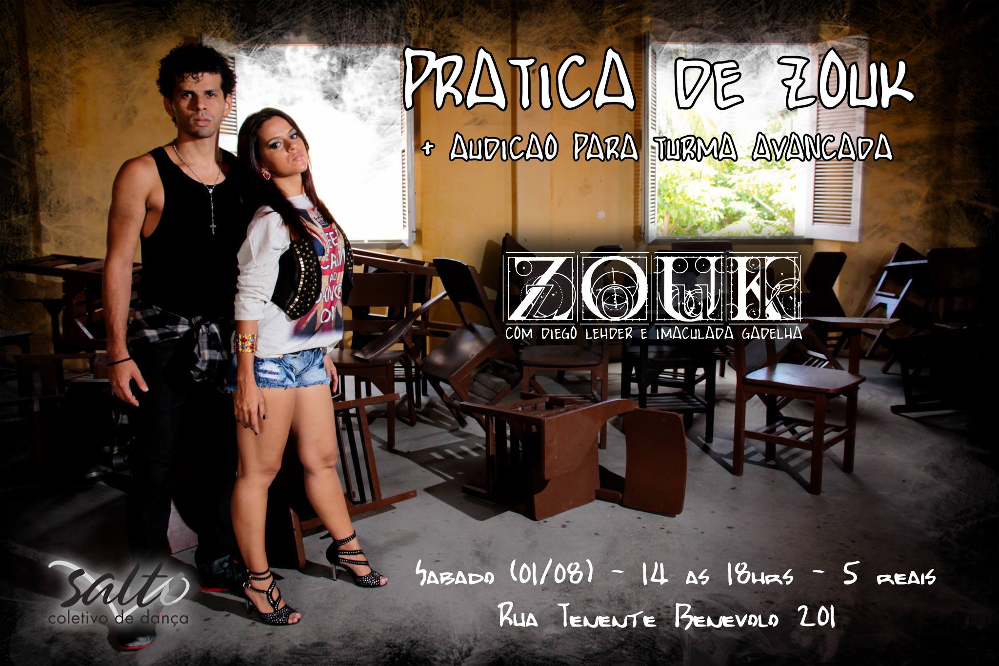 Prática de Zouk + Audição