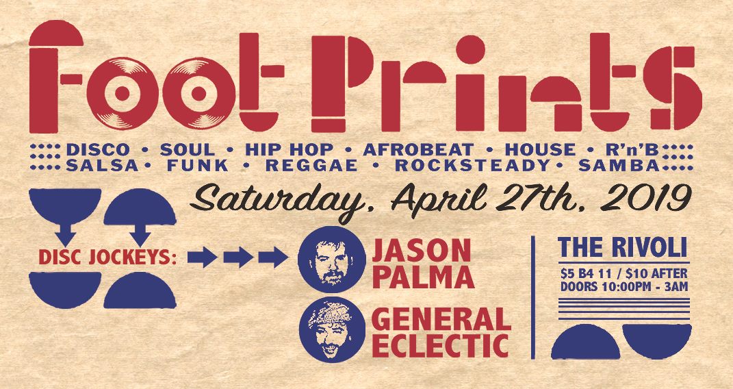 Footprints - Sat, April 27th, 2019
