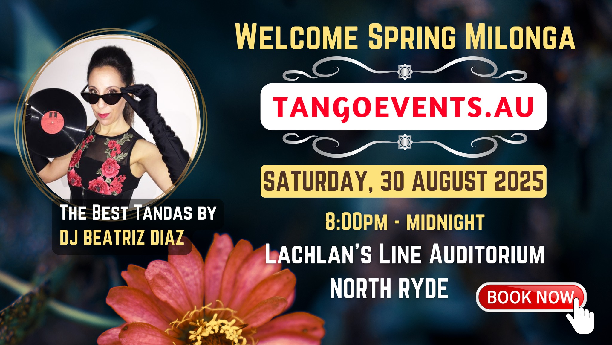 Welcome Spring Milonga by TangoEvents AU