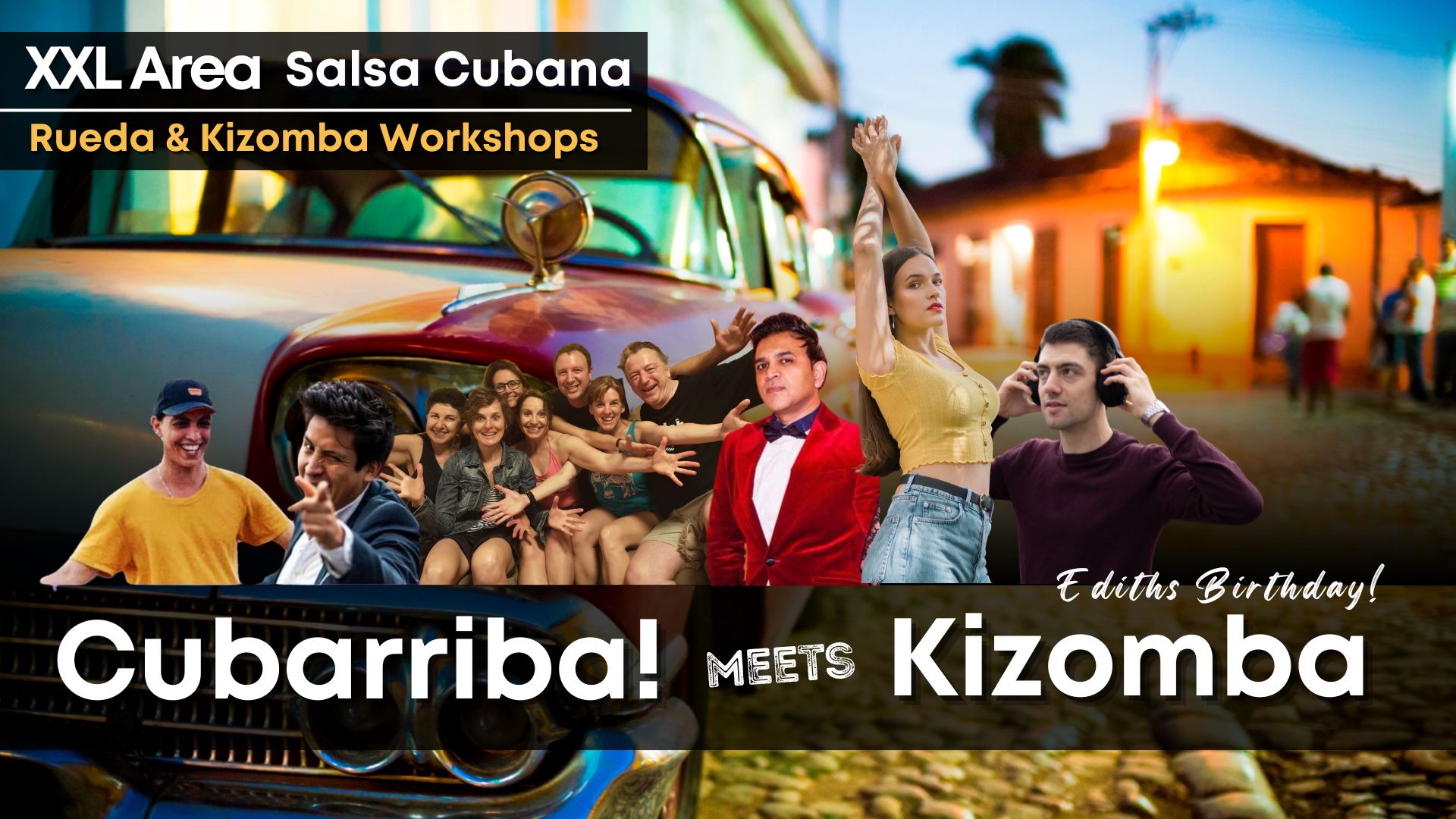 Cubarriba - Kizomba & Rueda Workshops Salsa Bachata Kizomba Party