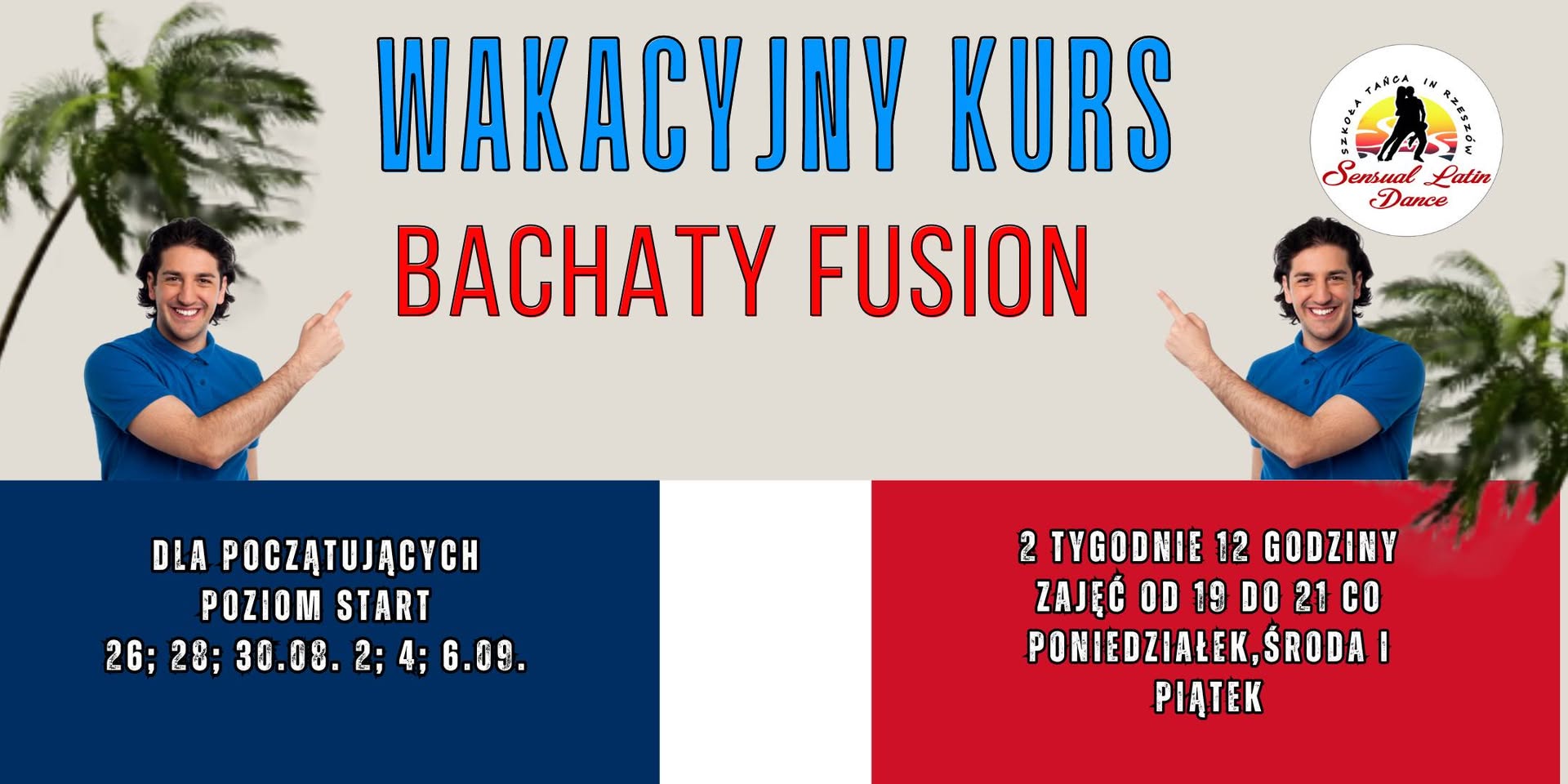 Wakacyjny Kurs BACHATA FUSION w Sensual Latin Dance