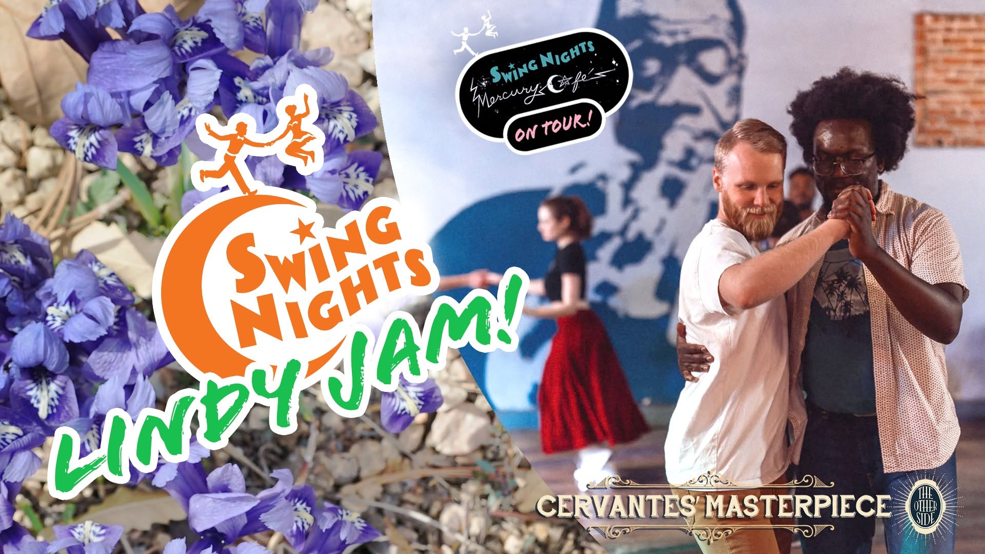 Swing Nights' Lindy Jam at Cervantes' Other Side, w DJ's Jeremy & Jonathan, "Mercury Cafe On Tour!"