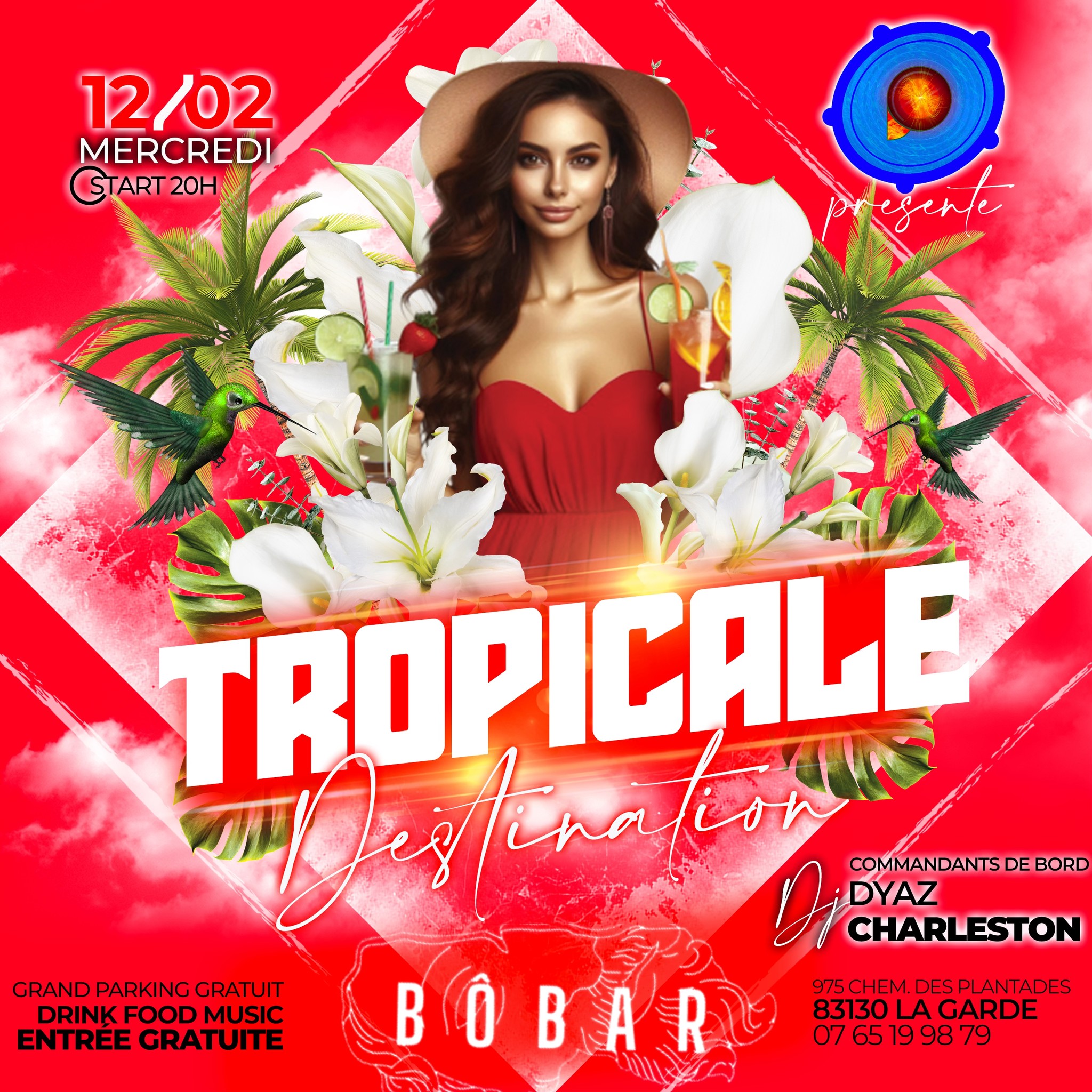 Destination Tropicale au Bôbar - Zouk Kompa Gouyad Afro Caribéen 974