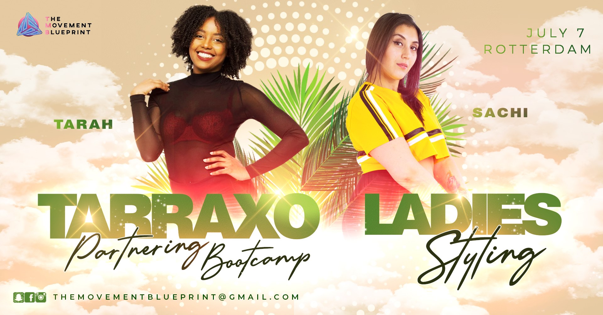 Tarraxo Partnering & Ladiestyling Urban Kiz - Tarah & Sachi