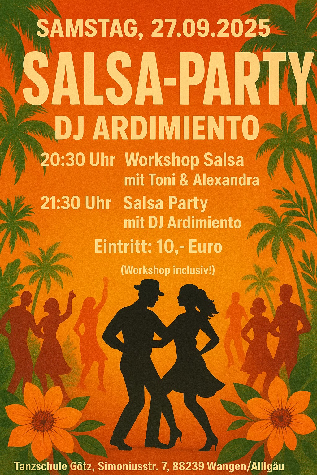 Salsa-Party in Wangen