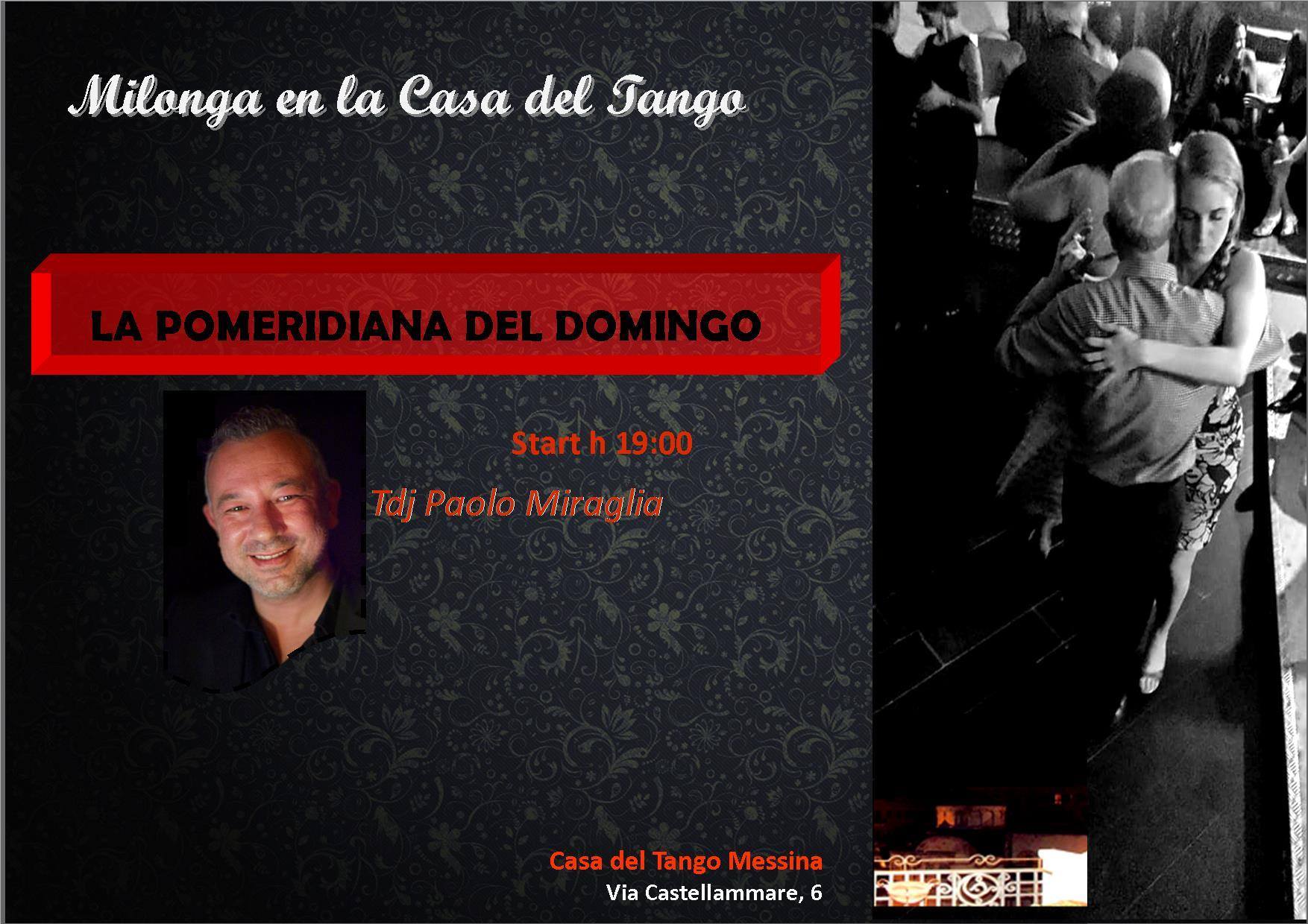 Milonga en la Casa del Tango Paolo Miraglia TangoDj