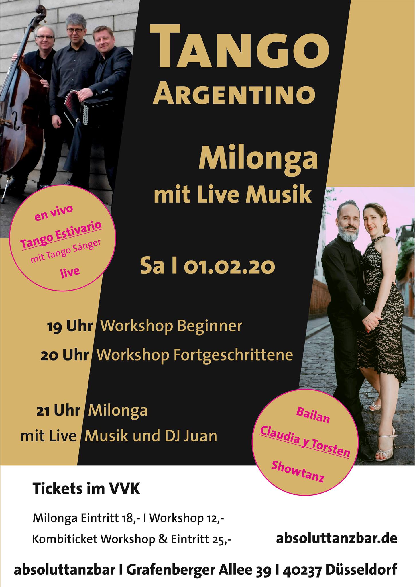 Milonga mit LIVE MUSIK
