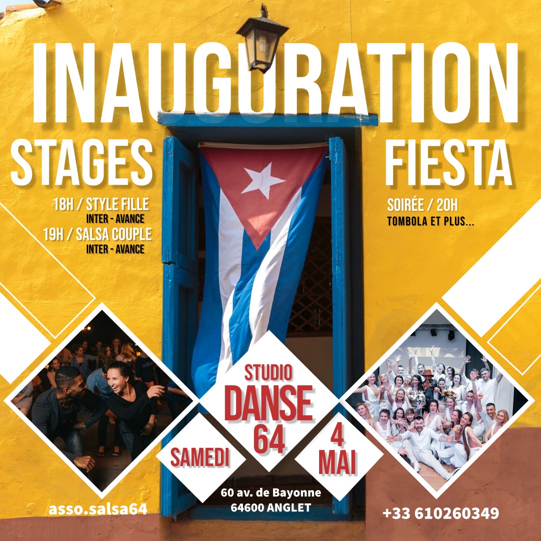 INAUGURATION STUDIO DANSE 64